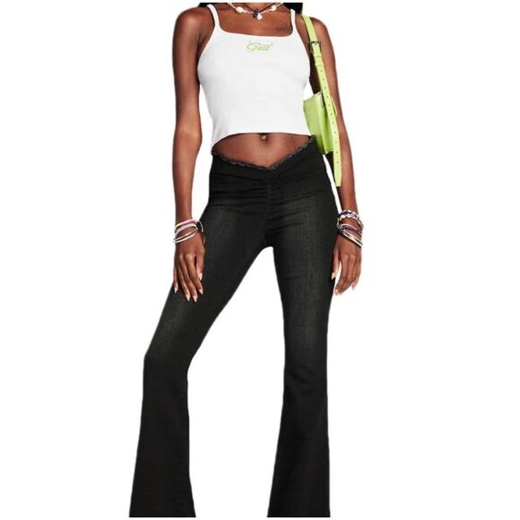 I.AM.GIA Neavah Denim Pants XL Black - Picture 13 of 13